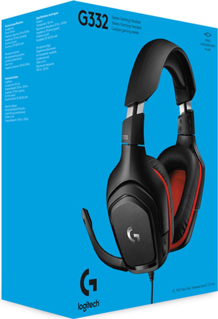 Logitech G G332 Slúchadlá s hlavovým mostom 3,5 mm Obrázok produktu 11