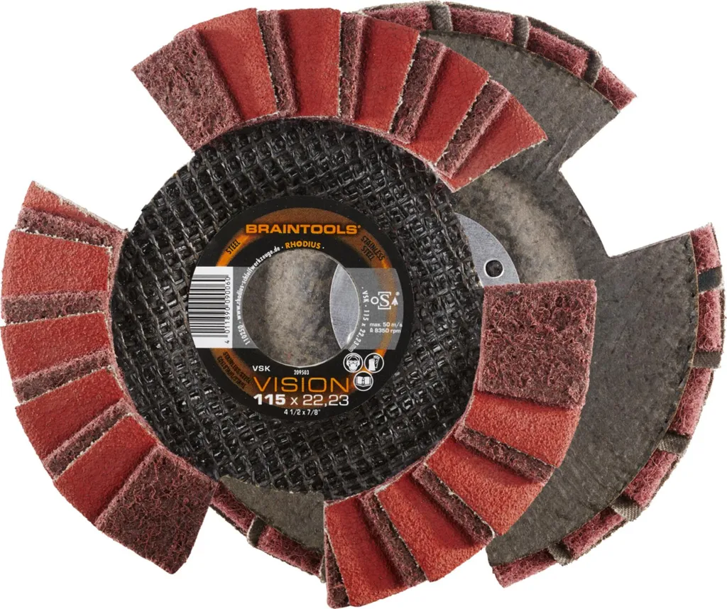 Rhodius 209503 Disco Finitura 115mm - Crea Superfici d'Autore