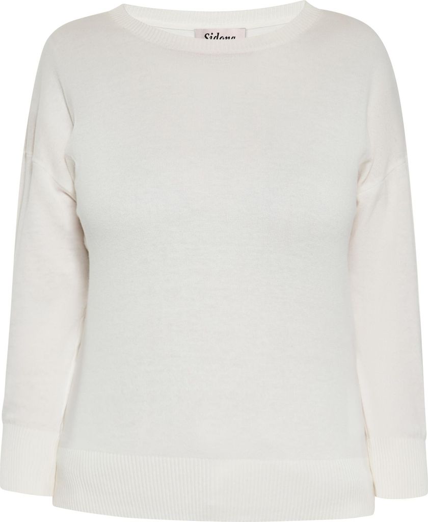 SIDONA damen pullover - wollweiss, S