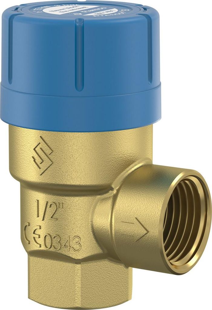 Sicherheitsventil für Warmwasserinstallationen PRESCOR B, Produktbild 