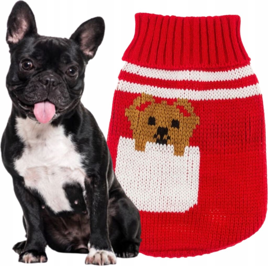 Pullover warme Hundebekleidung für Winter 30cm (12)