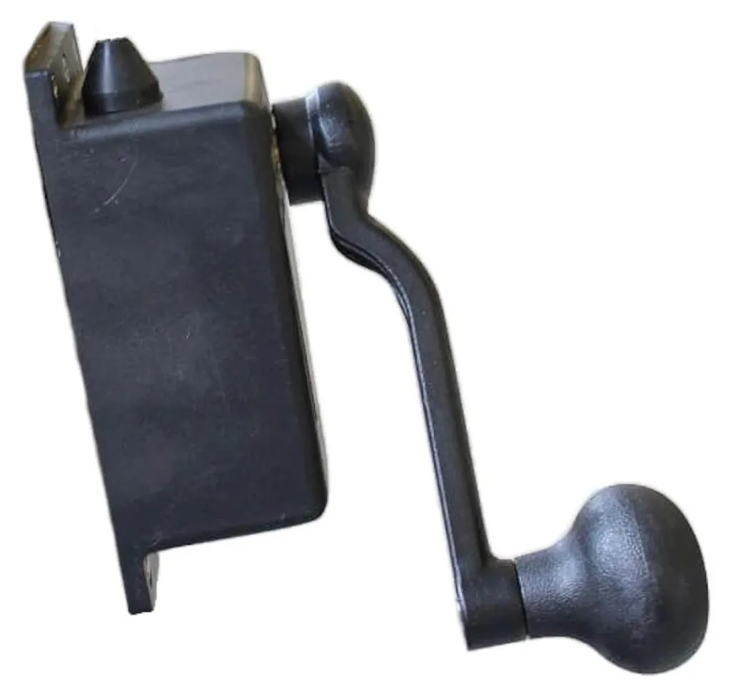 Kit Poulie Manivelle Acier pour Réparation Parasol Bois Mât Large