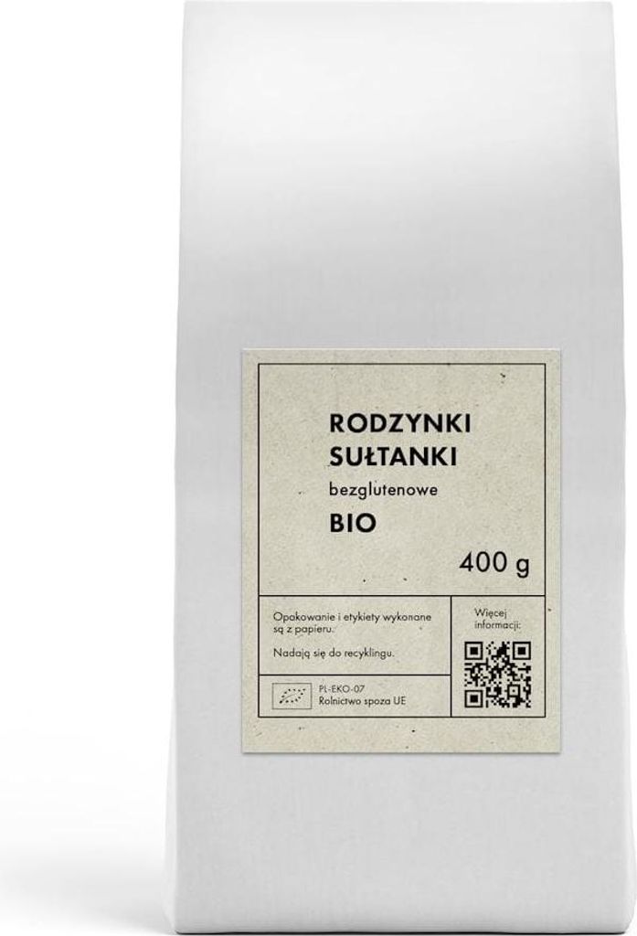 GLUTENFREIE -SULTANA-ROSINEN 400 g – THE PLANET