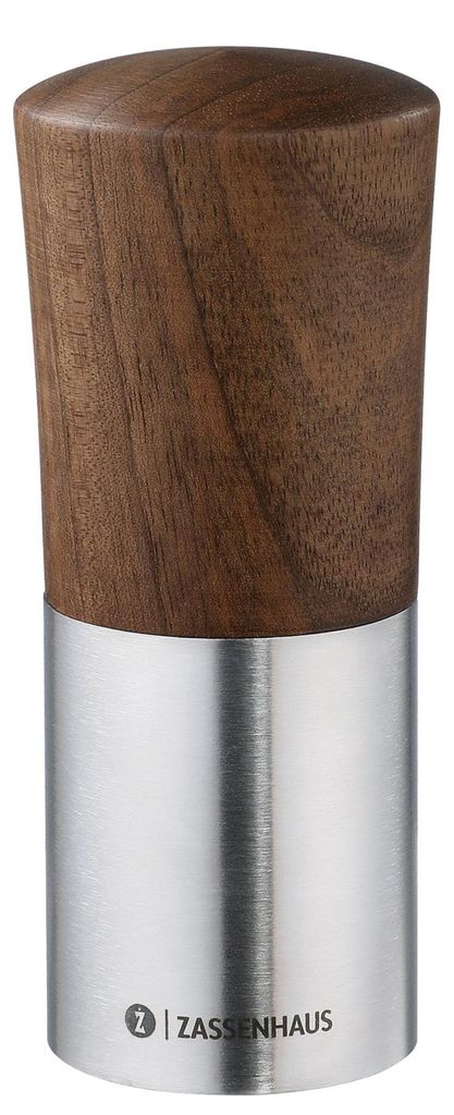 ZASSENHAUS Gewürzmühle Duo 12cm Nussbaum Produktbild 