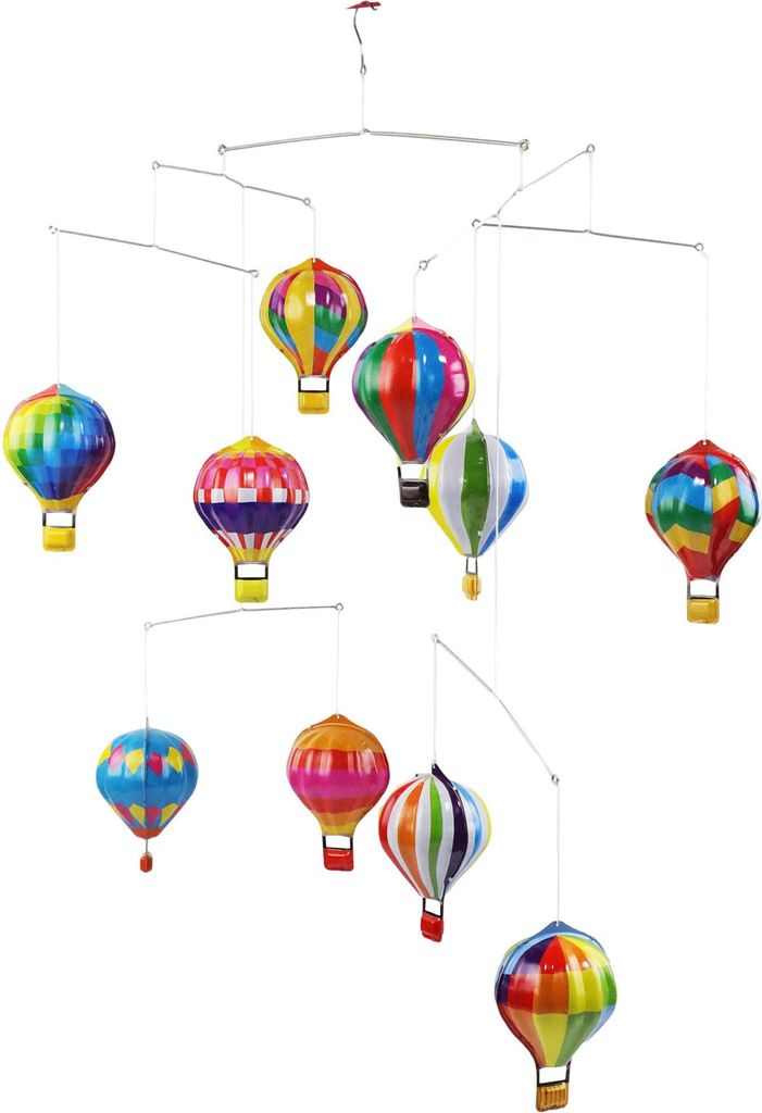 Blechspielzeug Mobile Heißluftballons Modell 02 Blechmobile Produktbild 