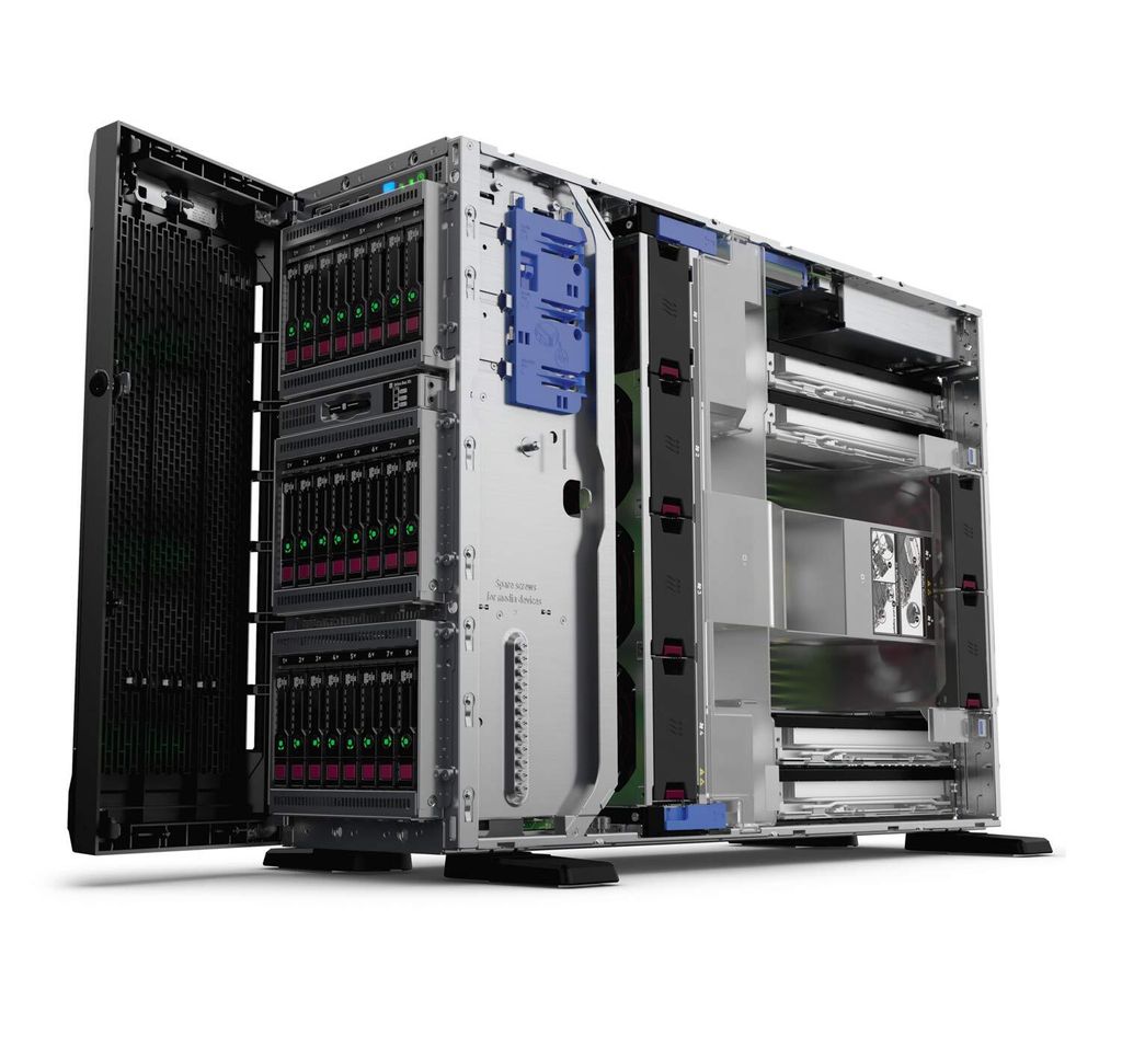 HPE ProLiant ML350 Gen10, 2,4 GHz, 4210R, 16 GB, Zdjęcie produktu 