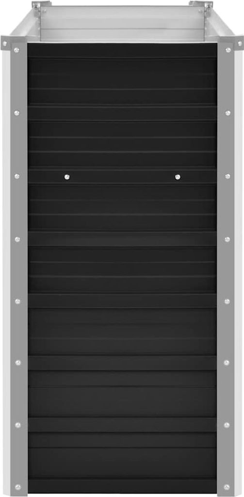 vidaXL Záhradný zvýšený záhon antracit 100 x 40 x 77 cm Obrázok produktu 5