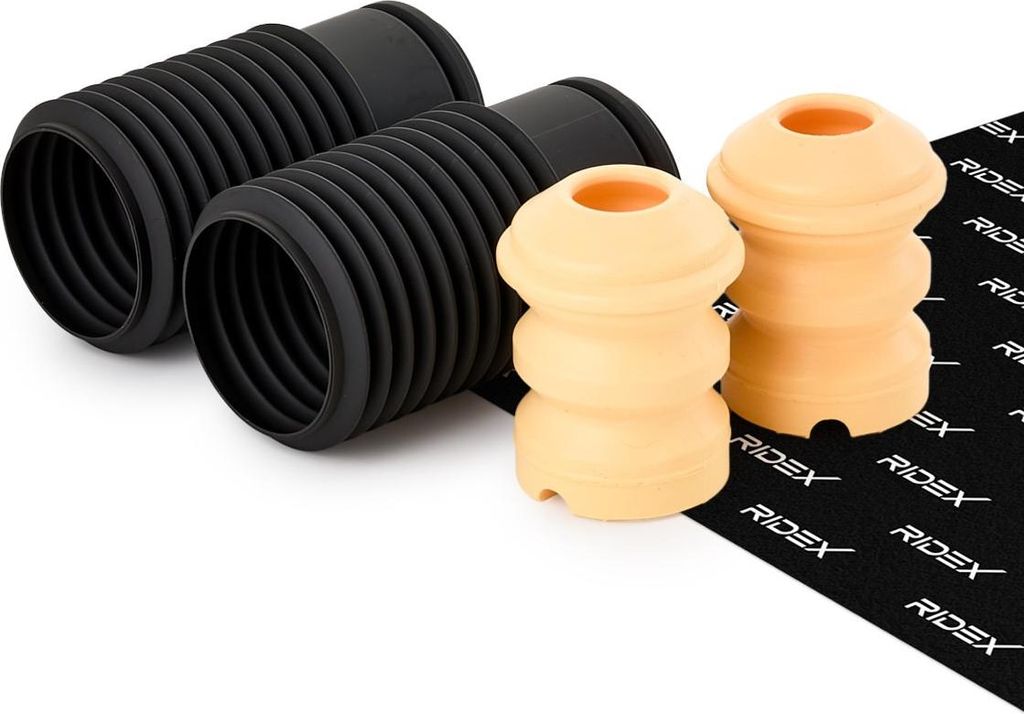 RIDEX 919D0055 Staubschutzsatz Stoßdämpfer Vorne für VW POLO (9N) Fox Schrägheck (5Z1, 5Z3, 5Z4) POLO (6N2) Polo Schrägheck (6N1) Polo Limousine