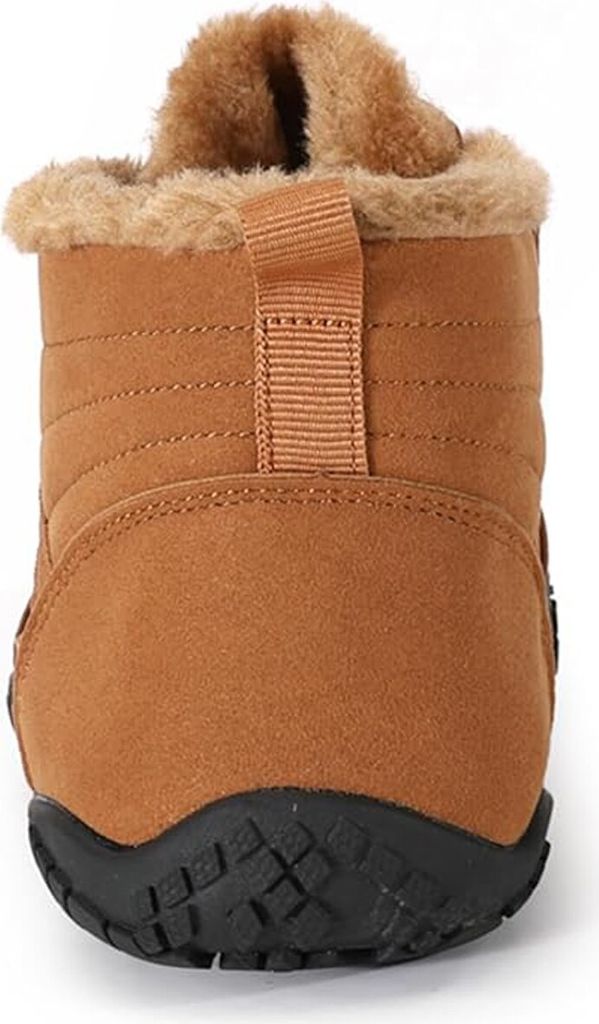 AONETIGER Barfußschuhe Winter - Wasserdichte Winterstiefel Mit Breiter Zehenbox