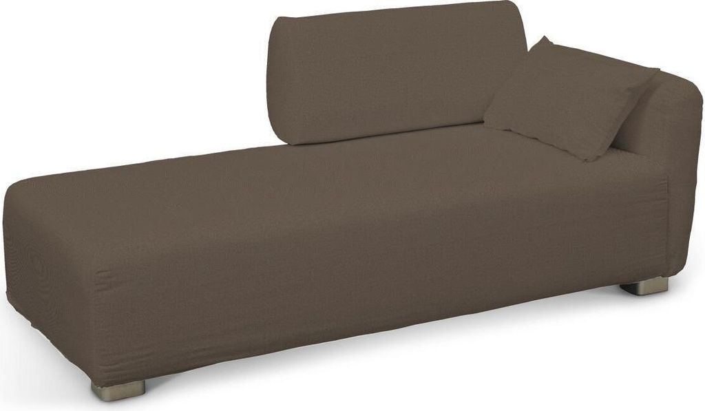 Dekoria Bezug für Mysinge Recamiere Sofa, braun, Sofahusse, Mysinge Recamiere