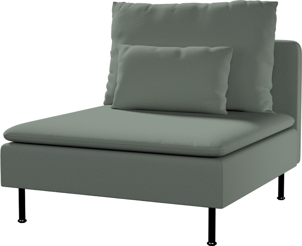 Dekoria Bezug für Söderhamn Sitzelement 1, grün, Bezug für Sitzelement 1