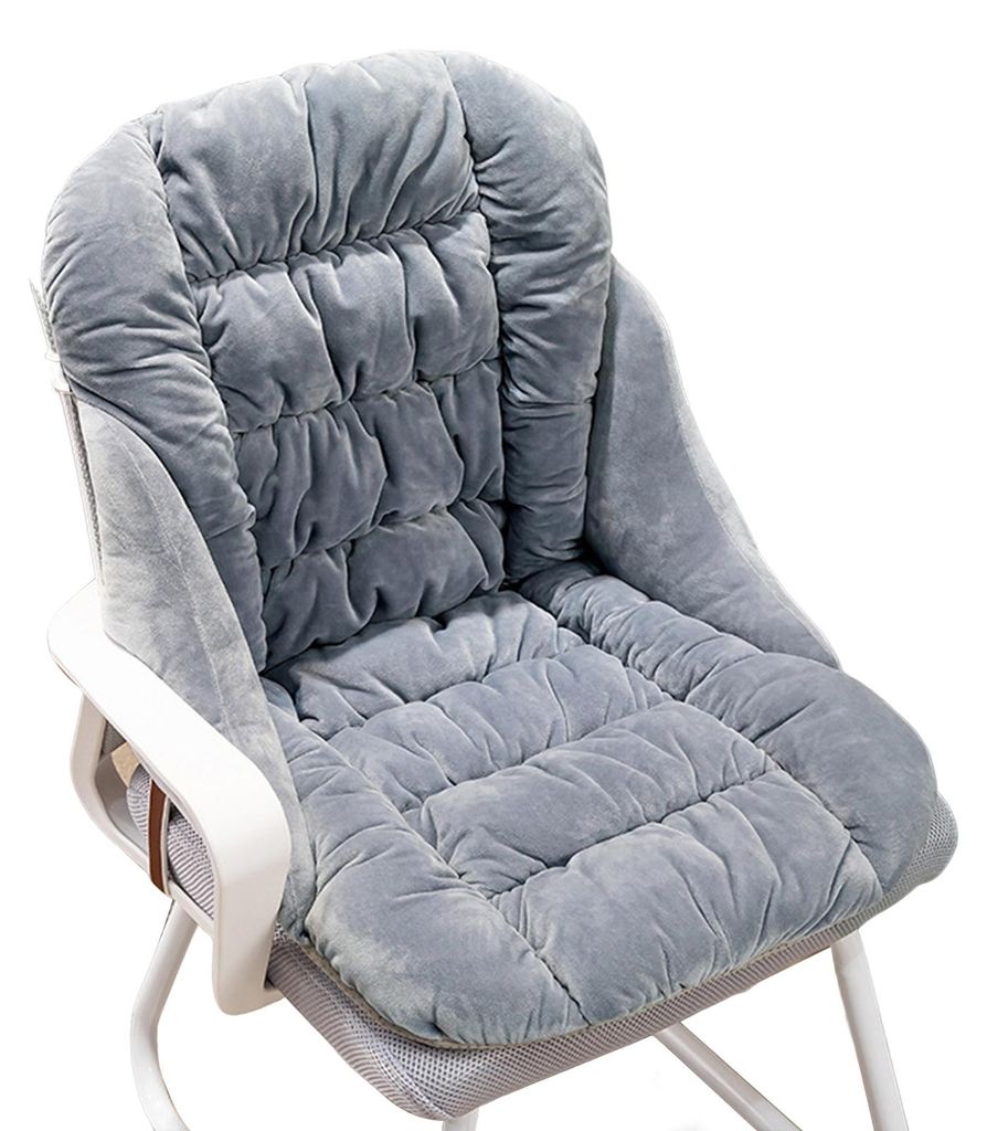 Sitzkissen mit abnehmbarem, waschbarem Bezug, dicker, hochelastischer Füllung, integriertem Design, ergonomischem Stuhlkissen
