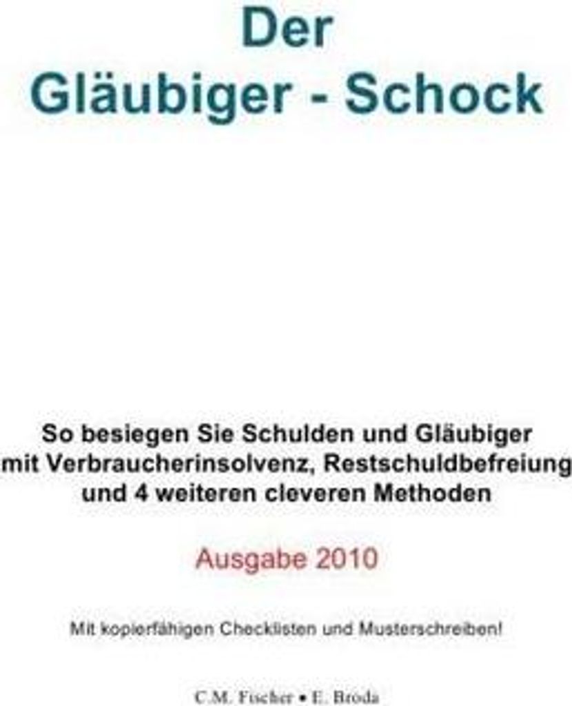 Der Gläubiger Schock