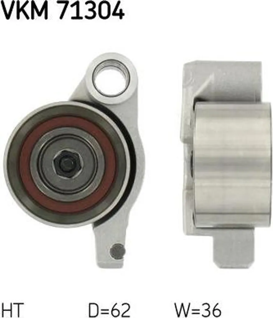 Galet tendeur de courroie crantée VKM 71304 pour entretien Toyota RX