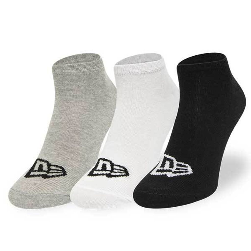 Ponožky New Era Flag Flag sneaker 3pack ponožky White Grey Obrázok produktu 