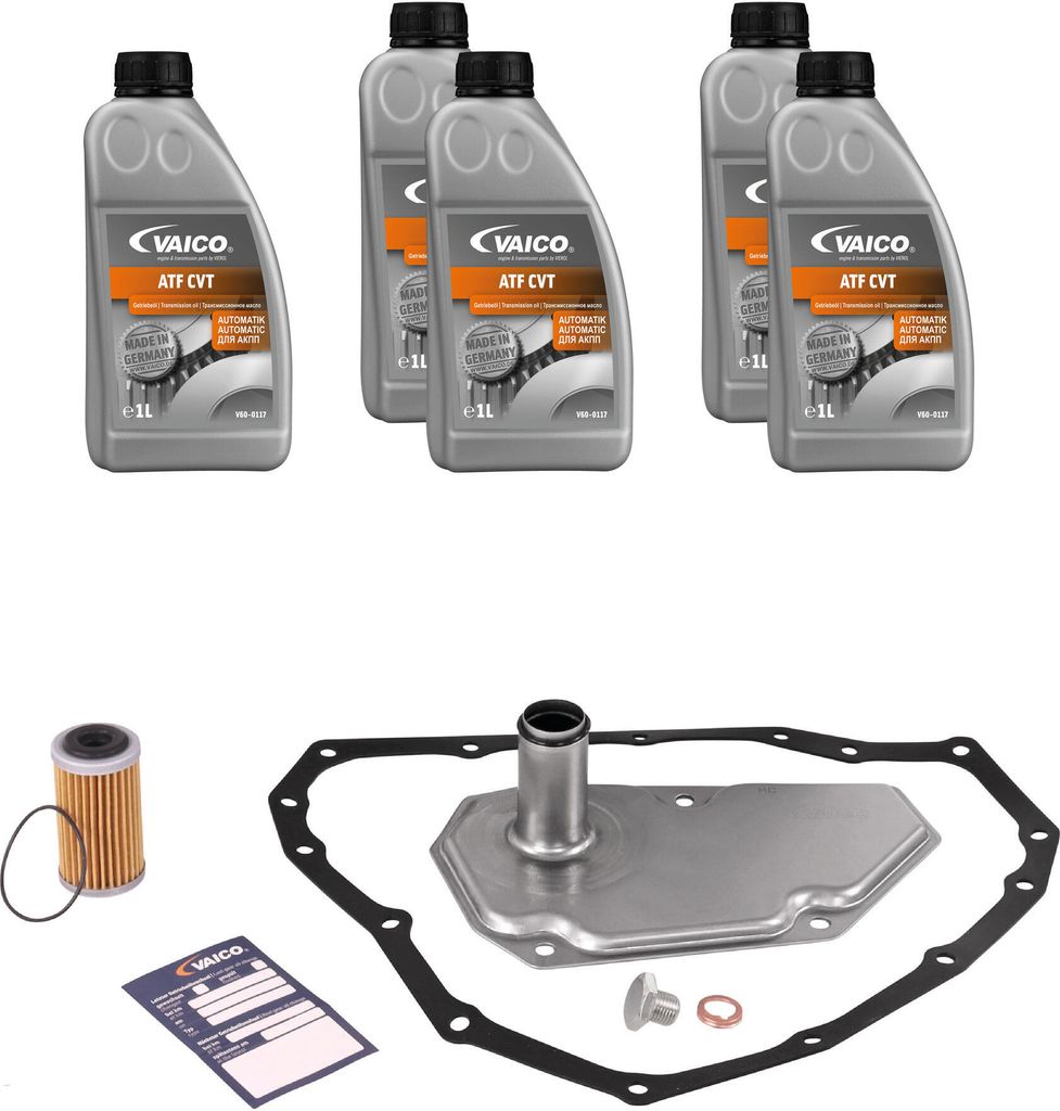 Teilesatz, Automatikgetriebe-Ölwechsel NISSAN Juke, Qashqai, Note Jatco JF015