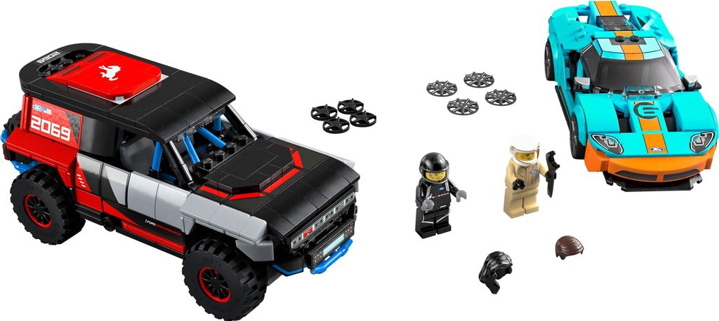 Ford GT Heritage Edition et Bronco R - LEGO 76905 Image du produit 
