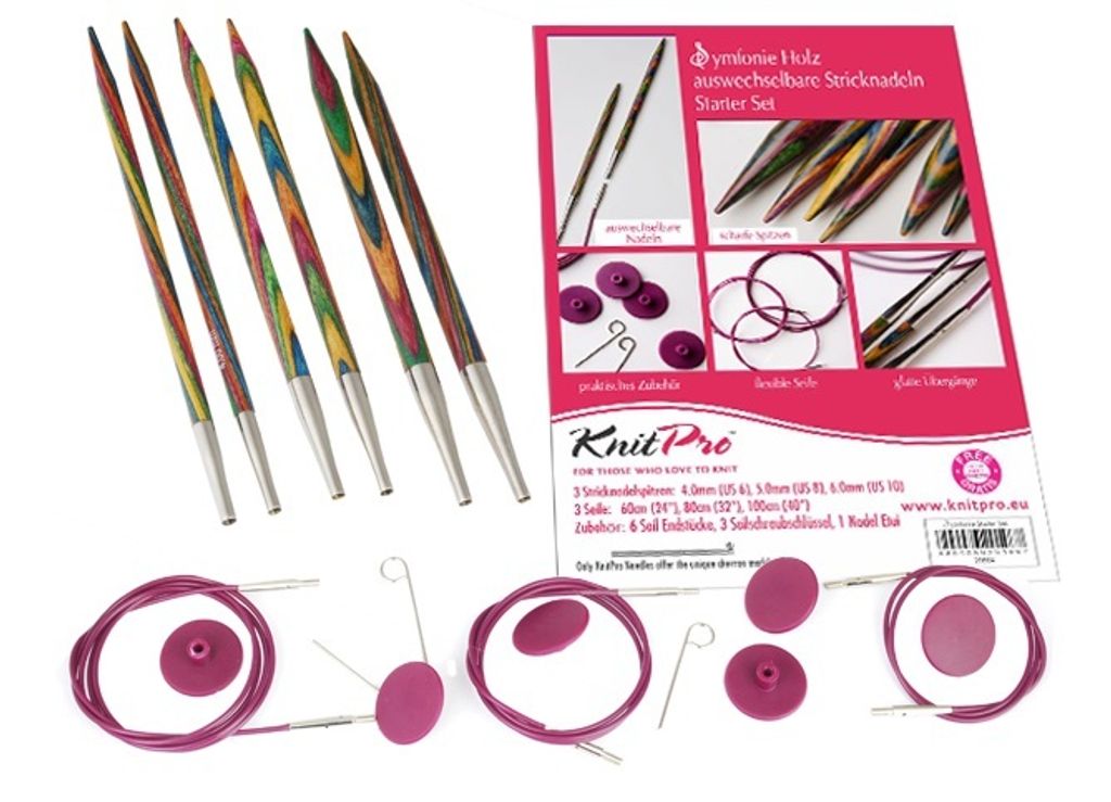 Nadelset austauschbare Nadelspitzen 9 cm Fuchsia main image 1