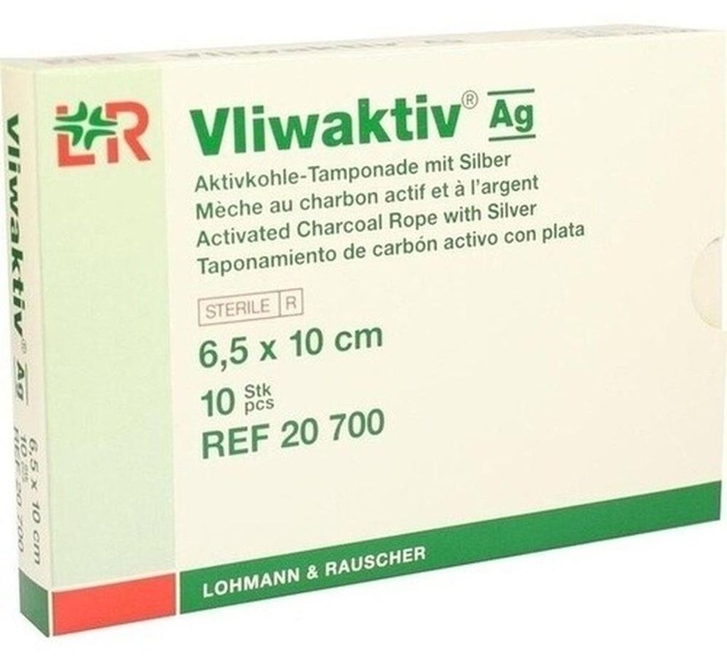 Vliwaaktiv AG, stérile, 6,5 x 10cm Pack : 10 pièces | Image du produit 