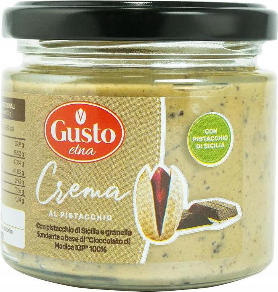 Krem pistacjowy z czekoladą z pistacji sycylijskich Crema Zdjęcie produktu 