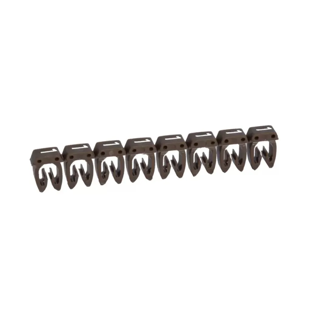 Repère de câble Legrand 038211 CAB 3 chiffre 0.5 à 1.5mm² Jaune