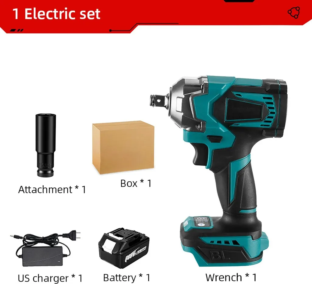 Avvitatore a Massa Battente 18V - Qualità Industriale e Grande Coppia - 2