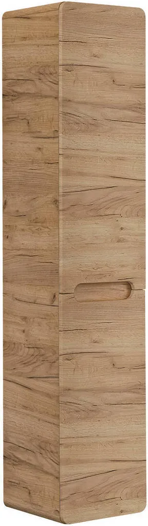 Armoire avec Panier à Linge Chêne Artisanal Or 170x35 cm de Salle de Bain