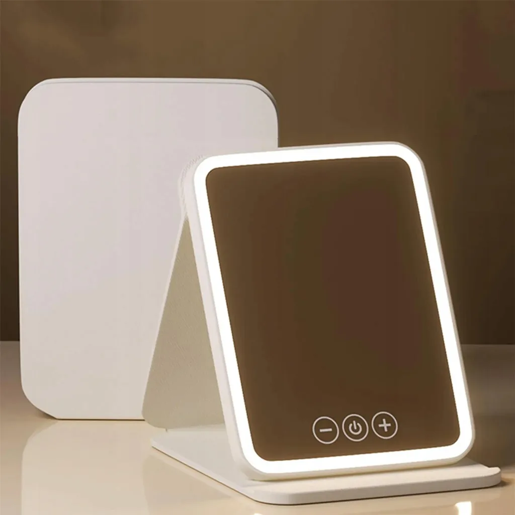Specchio Trucco Professionale LED Touch USB - Alta Definizione HD - 4