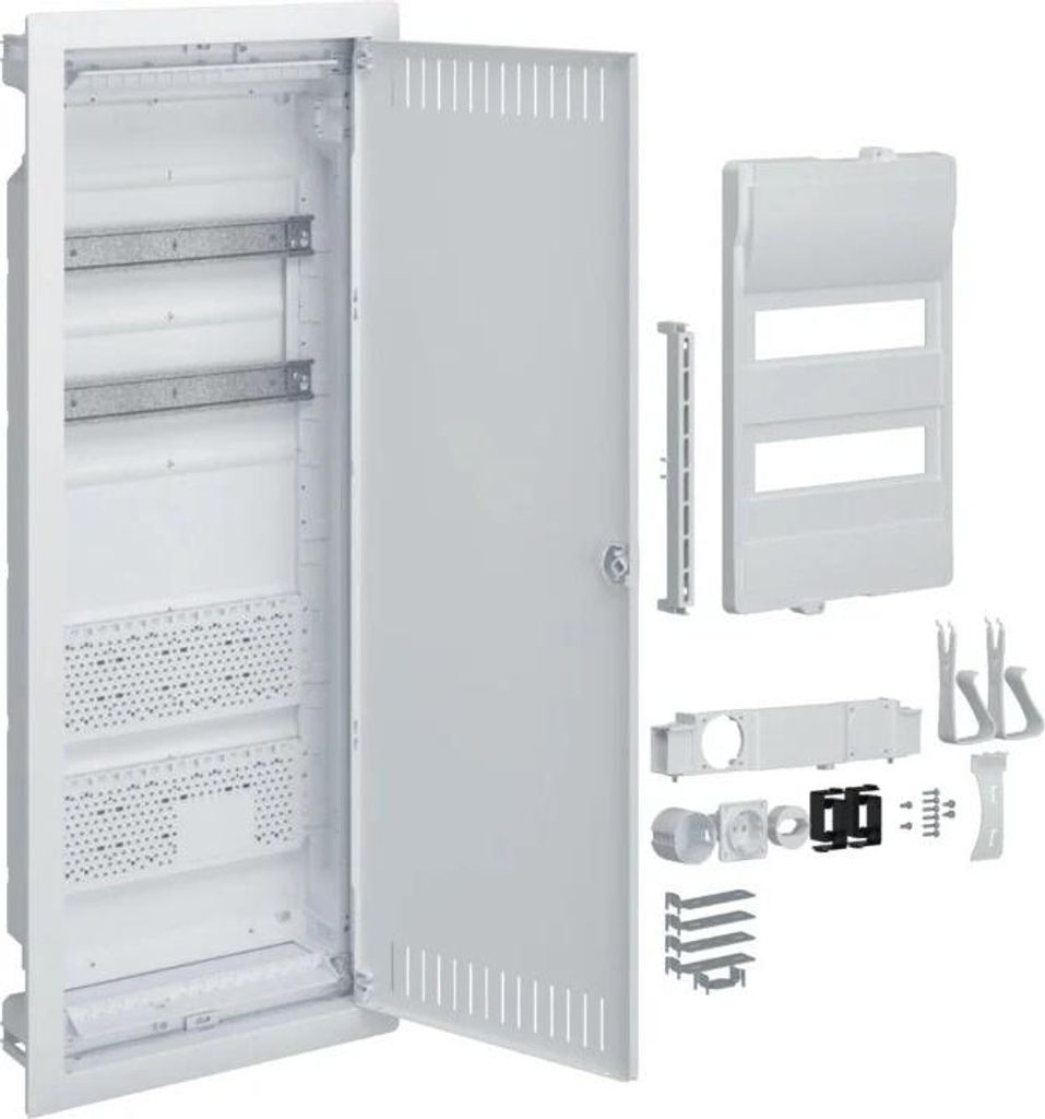 Hager Volta Hybrid-Verteilerkasten, 5 Reihen, 24 Module, Produktbild 