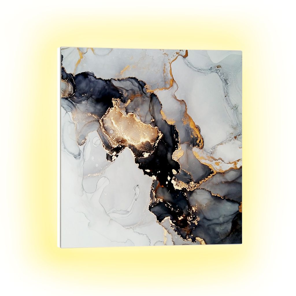 Klarstein 2-in-1 Infrarotheizung & Konvektor, Infrarotheizung mit Thermostat 500W, IP44-Infrarotheizung zur Wandmontage mit App-Steuerung, Erkennun...