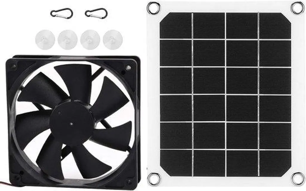 Ventilateur USB étanche 10W : finissez-en avec la chaleur en camping