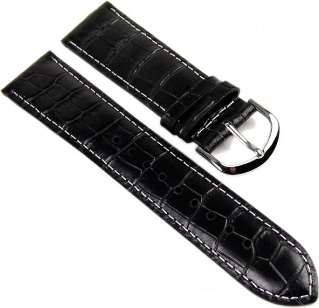 Casio Ersatzband Uhrenarmband Leder Band 22mm schwarz MTP-1308L