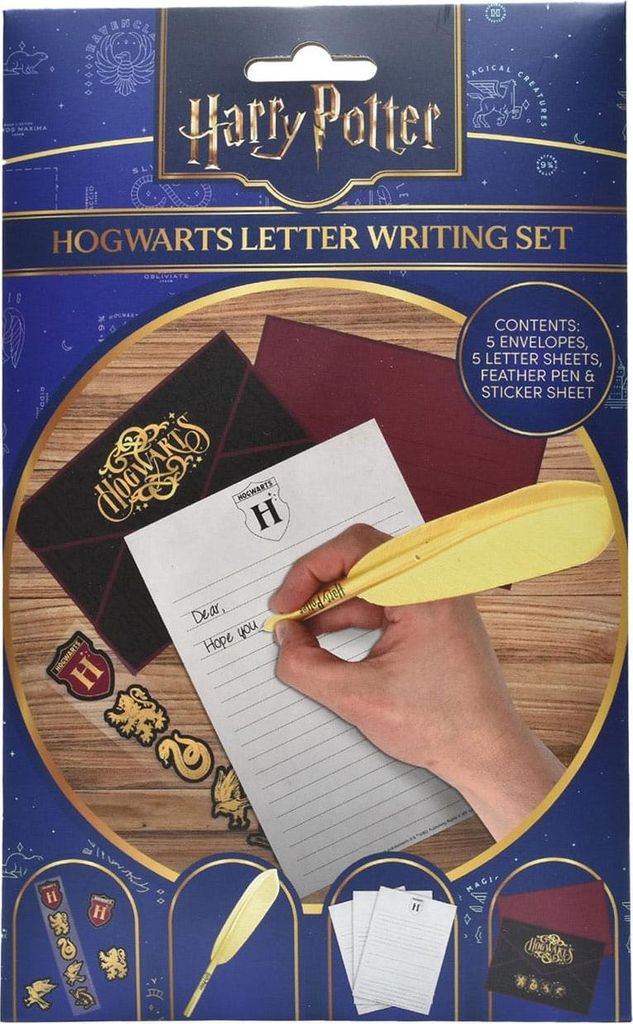 Harry Potter Brief-Set Magical Location Hogwarts Letter Writing