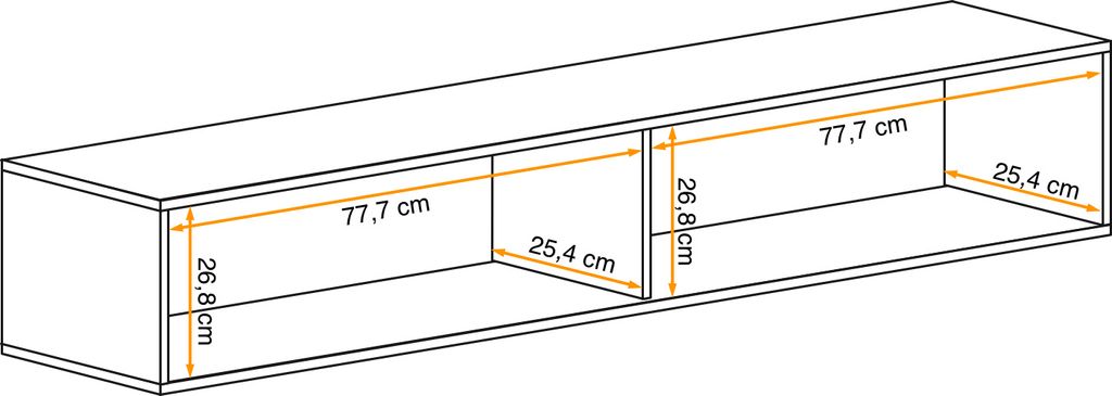 Szeroka witryna FREYA - czarna Zdjęcie produktu 3