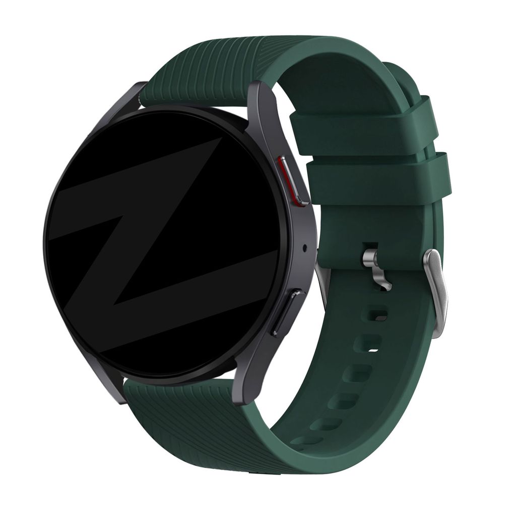 Bandz Universal 22mm Silikonband 'Deluxe' passend für Samsung Galaxy Watch 3 45mm / Watch 1 46mm / Gear S3 Classic & Frontier - Polar Vantage M / ...