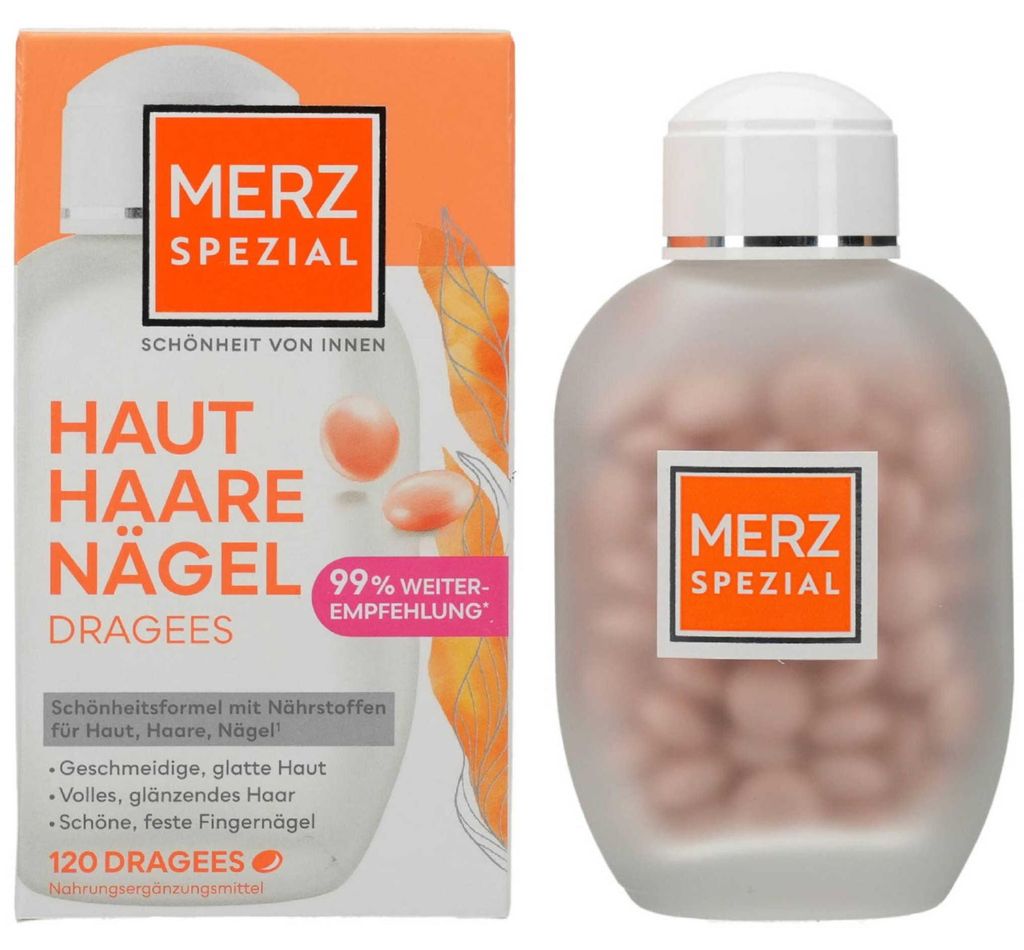 MERZ Spezial Dragees voor huid, haar en nagels, 120 Productafbeelding 