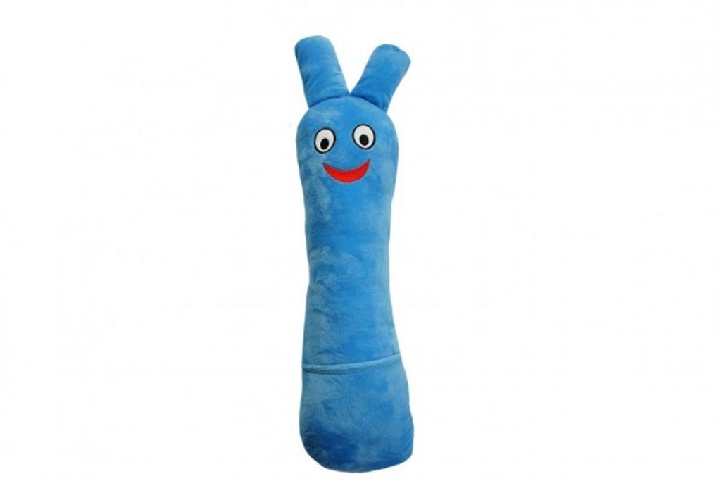 Bludišťák modrý plyšový 35cm 0m+ Obrázek produktu 