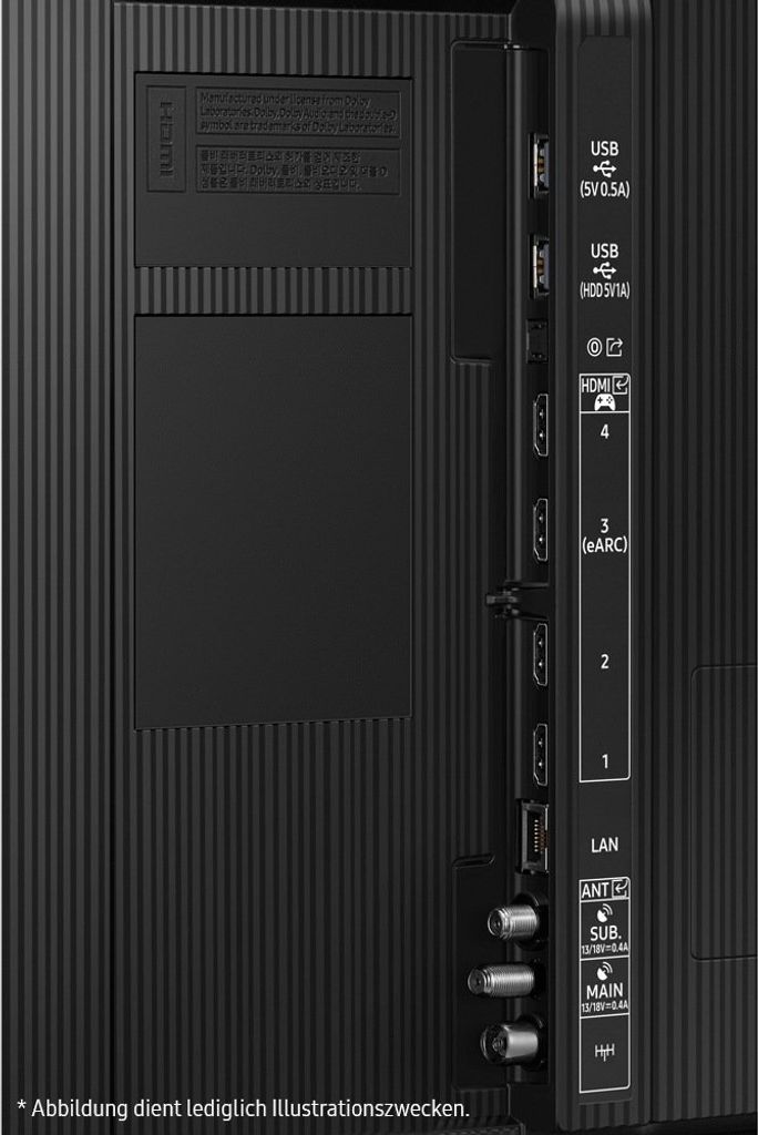 Samsung QE55Q80C - UHD Fernseher - schwarz Produktbild 7