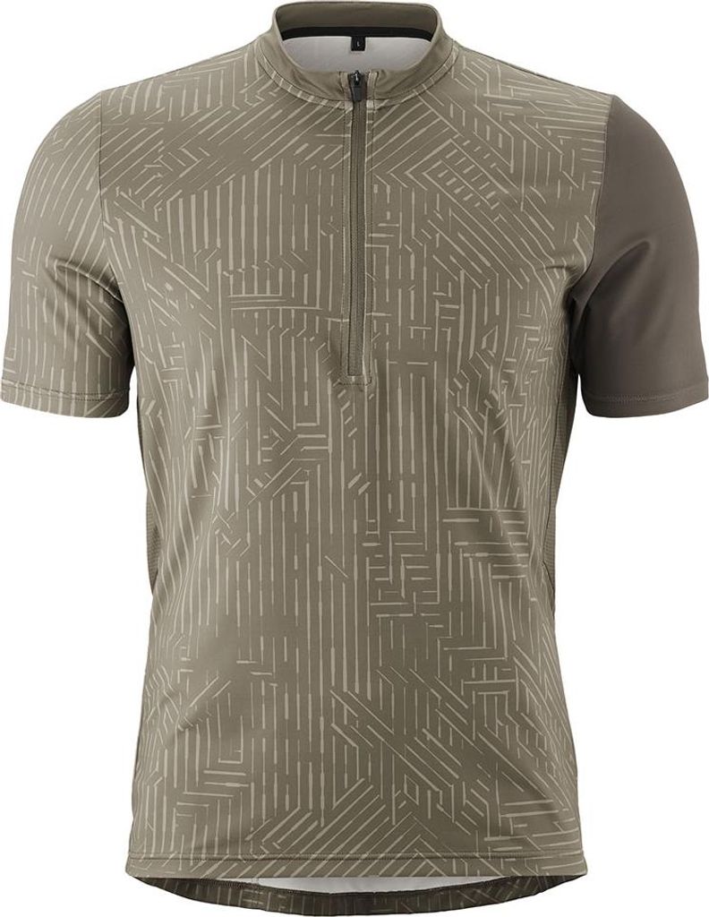 Gonso Adventure Half Zip Kurzarm-radtrikot Grün 5XL Herren Grün 5XL