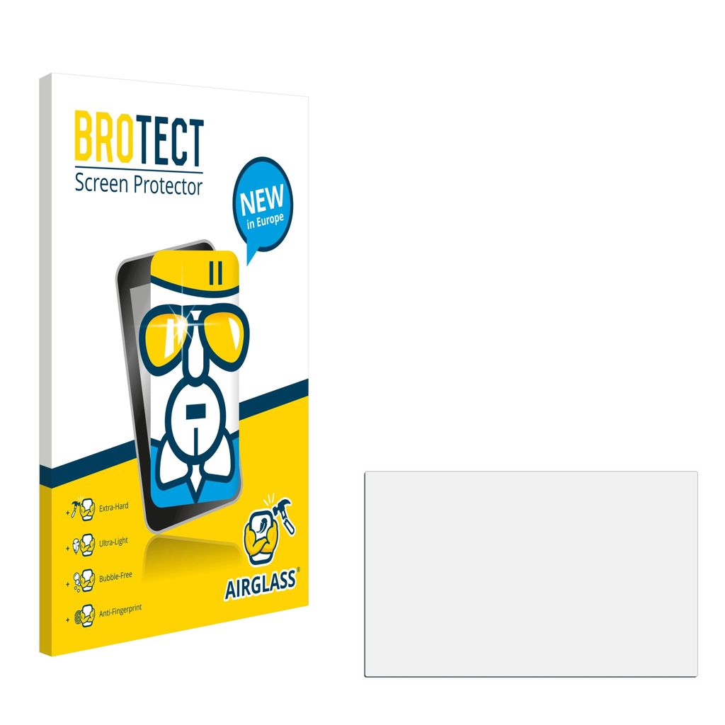 BROTECT Panzerfolie für Camcorder mit 14.2 cm (5.6 Zoll) Displays 122 x 76 mm Schutz Glas Display-Folie