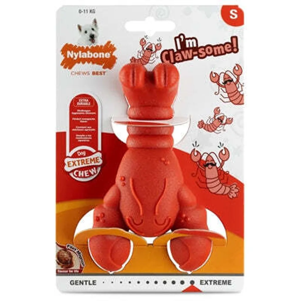 Os à mâcher Nylabone Homard Filet Mignon résistant et durable - 4