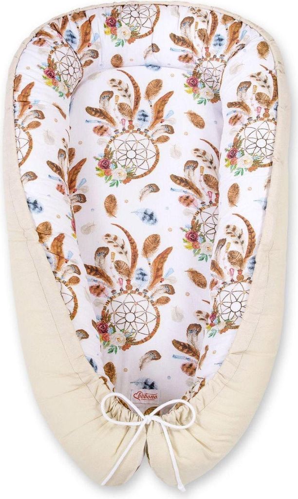 Babynest Cocoon – Babybett – doppelseitig, sicherer Schlaf, -Baumwolle