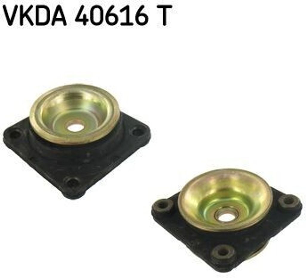 SKF VKDA 40616 T Federbeinstützlager Hinten für VOLVO V70 II (285) S60 I (384) S80 I (184)