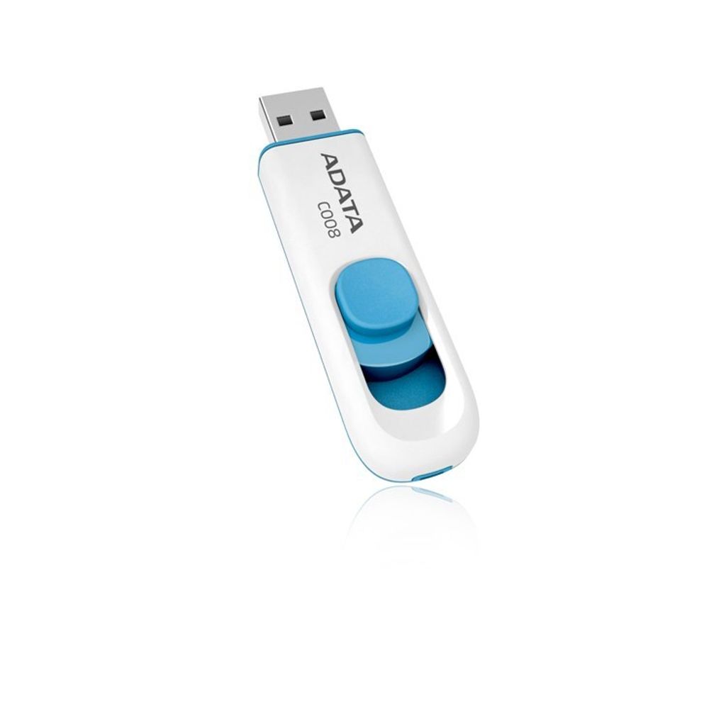 ADATA | C008 | 64 GB | USB 2.0 | Weiß/Blau