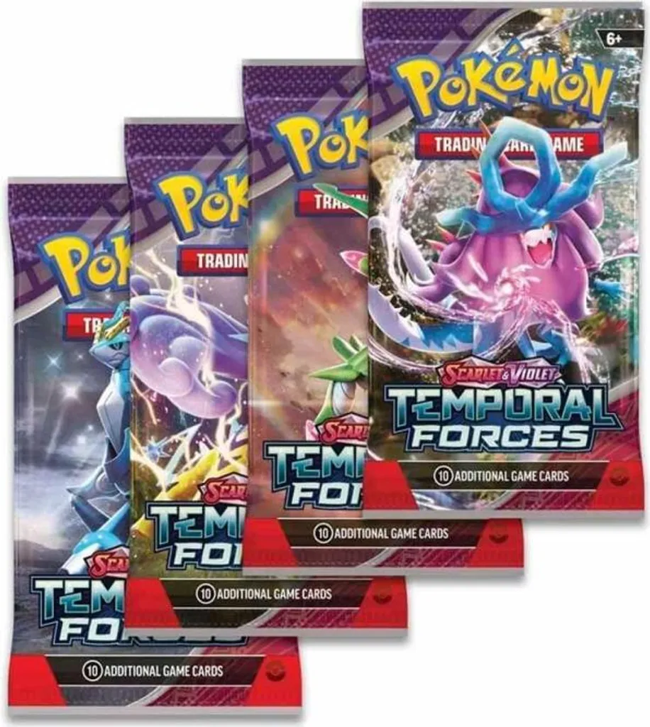 Coffret Pokémon Temporal Forces Écarlate et Violet pour Deck de Jeu - 3