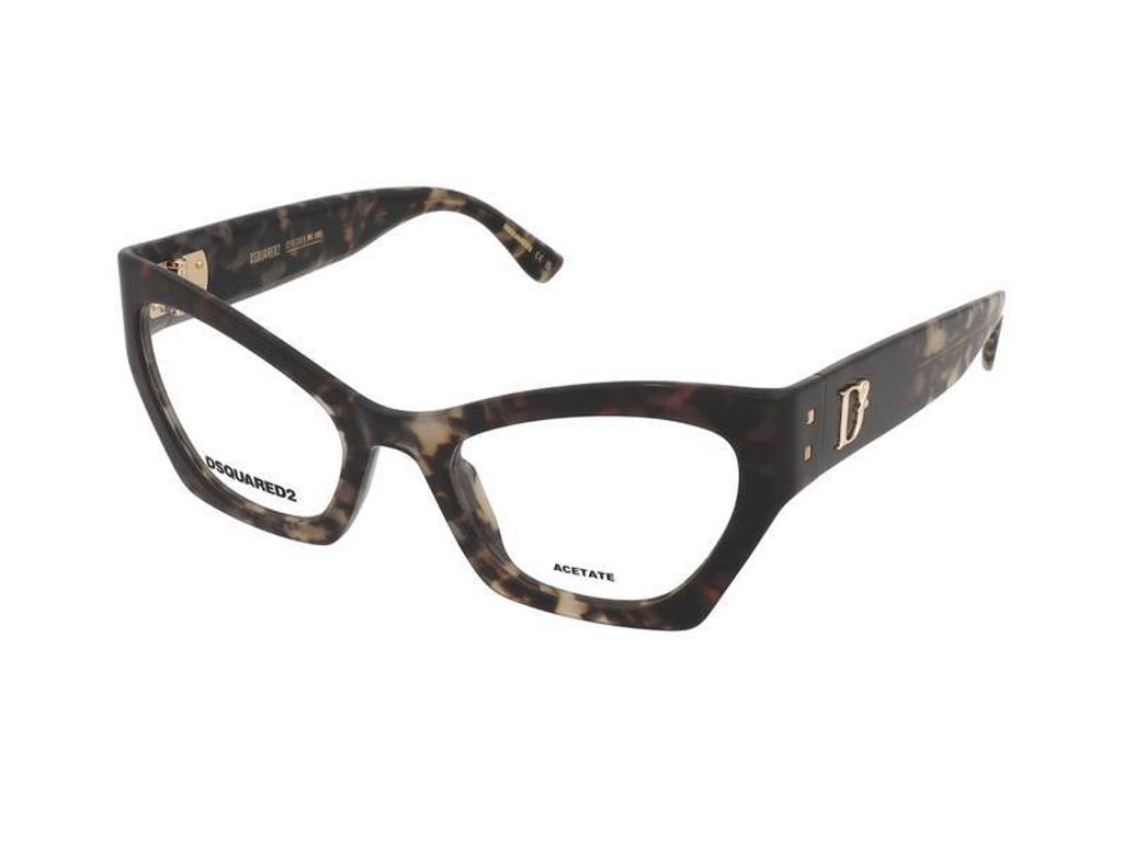 Dsquared2 D2 0133 Grey havana 53/21/140 Damen Brillen Produktbild 