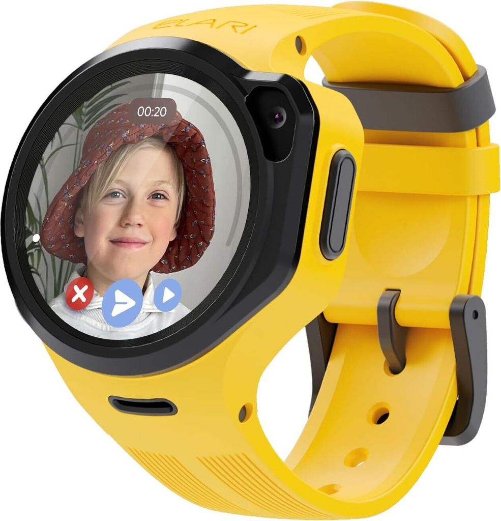 4G Kinder-Smartwatch-Telefon, GPS-Tracker für Jungen und Mädchen, KidGram Messenger mit sicheren Inhalten, 2-Wege-Audio- und Videoanrufe, SOS-Taste