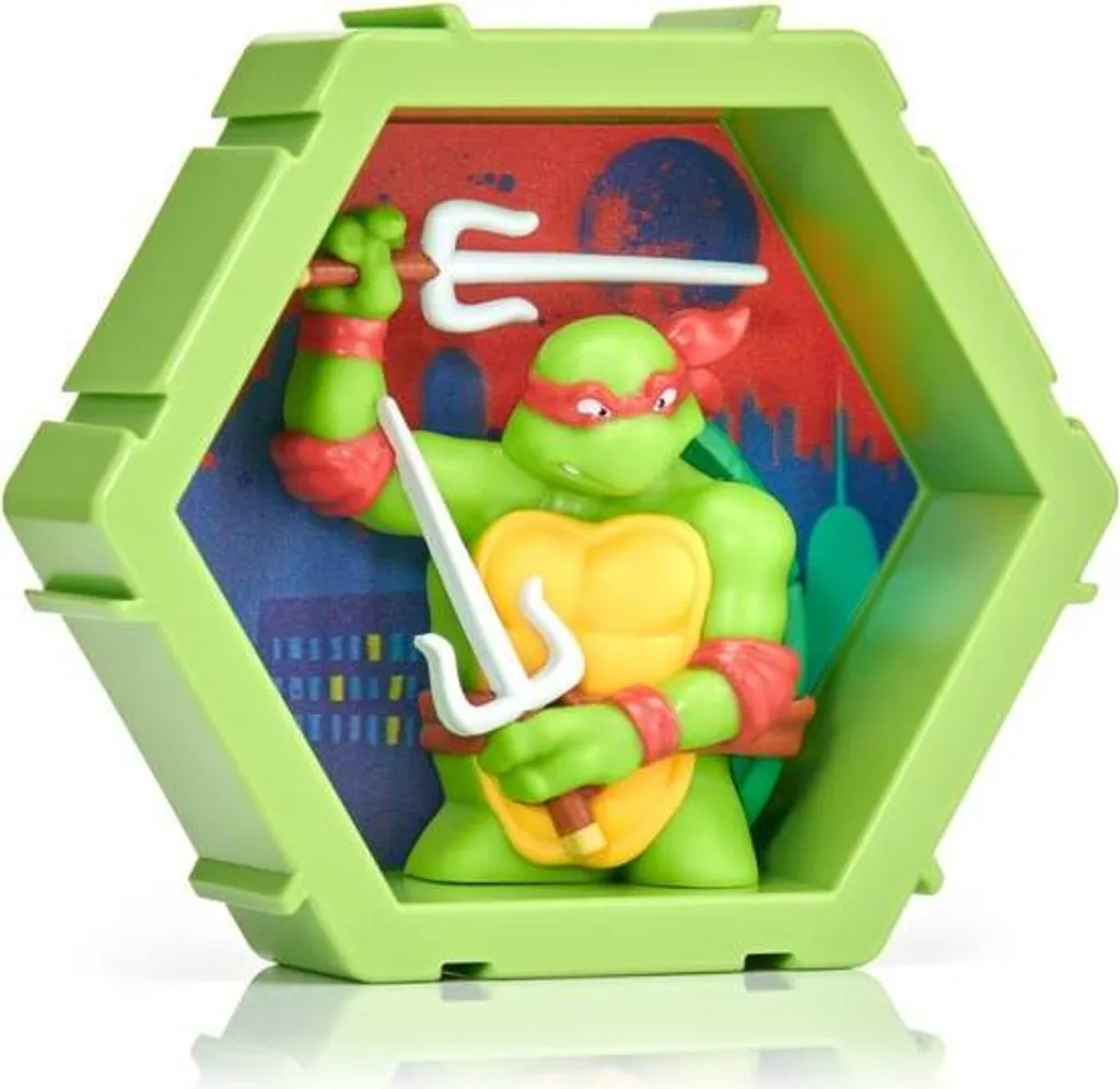 PODS 4D Raphael TMNT Figurine 10cm 3D Mural Collectible Raphael 10 cm