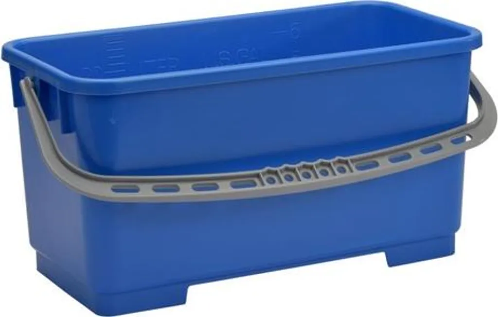 Seau de lavage pour balai plat professionnel 22L de forme longue