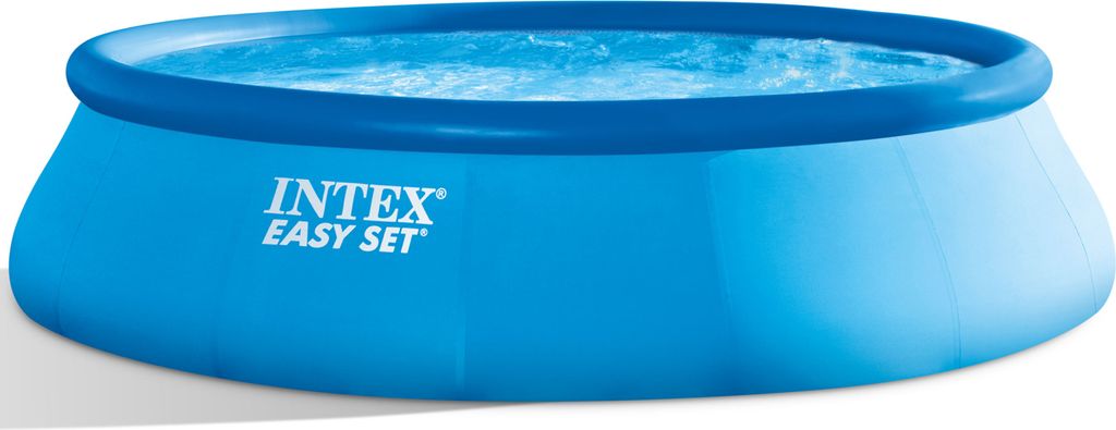 Intex 26168, 14141 l, Aufblasbarer Pool, Leiter, Blau, 46,9 Produktbild 